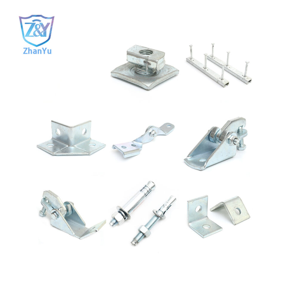 accessori Unistrut, 4-Supportu à l'angle à 90° de trou, raccord de canal de traverse