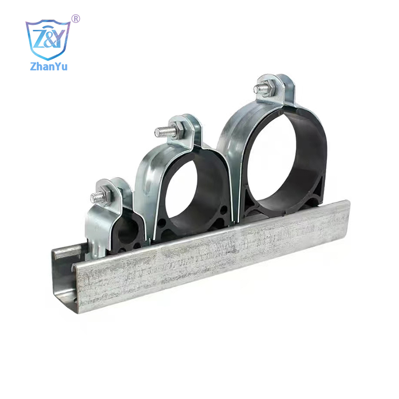 unistrut chanèl Fitting Clevis tiyo hanger Brasaj Strut-Mounted Clamps