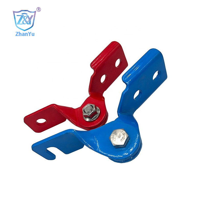 Eslabón de bisagra de pilar de soporte de canle sísmico unistrut metálico