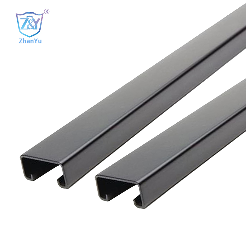 Unistrut Standard Holeless C Channel Strut 1-5/8″x13/16″（41*21） amb HDG, Recobriment en pols, Zinc.