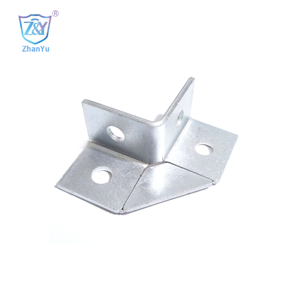 Unistrut accessoires veerpootbevestiging 8 hoekcode van de hoekbeschermer van het gat, pakking, zadel kaart